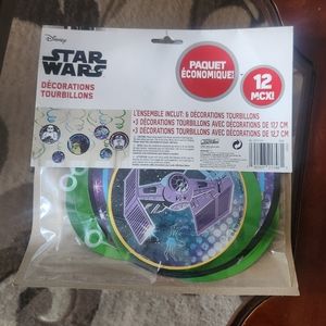 Star Wars ✨ 12ct Swirl Decorations